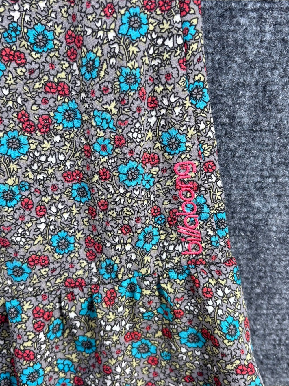 Billabong Boho Indie Feminine Floral Hi Low Maxi Dress Women’s M Resortwear - Picture 8 of 14